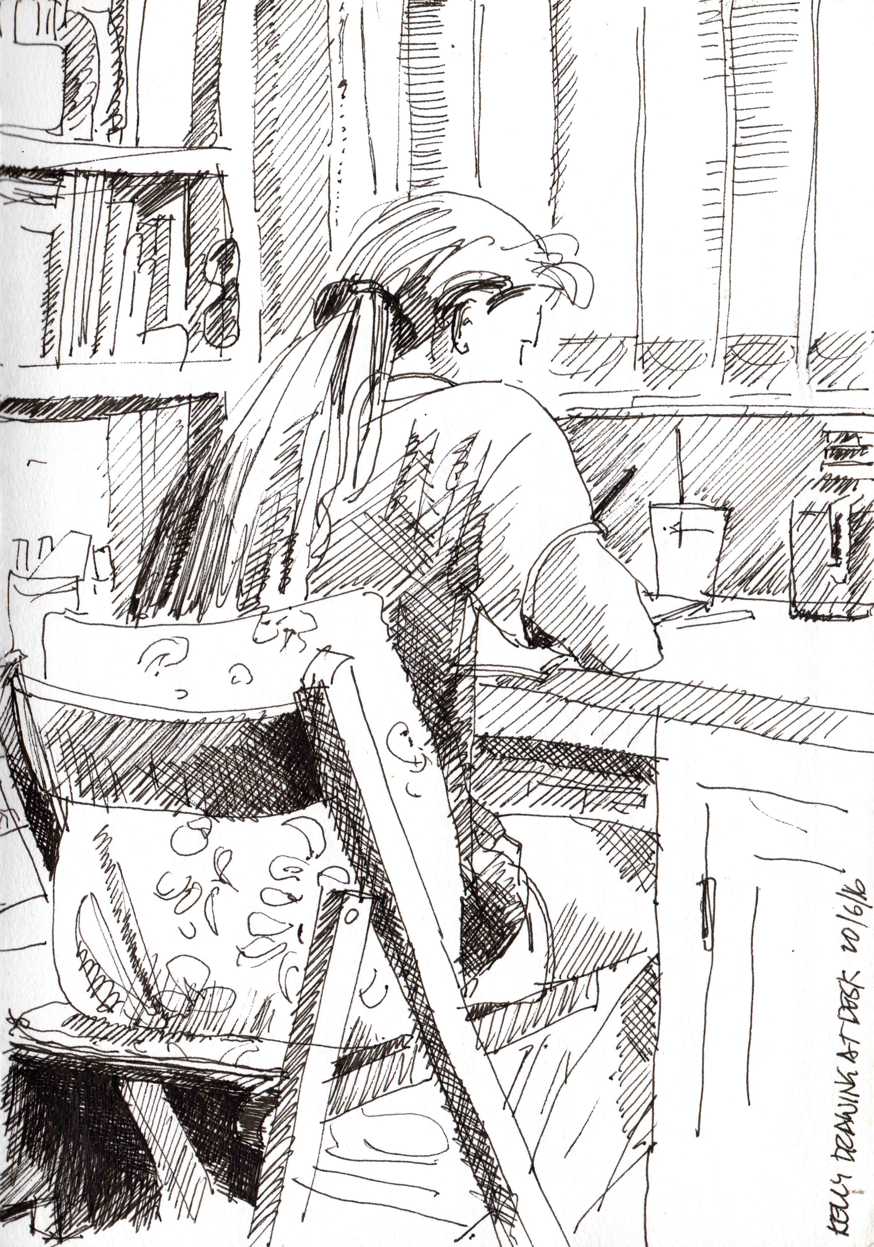 ACE.078-kelly drawing at desk 160620-2